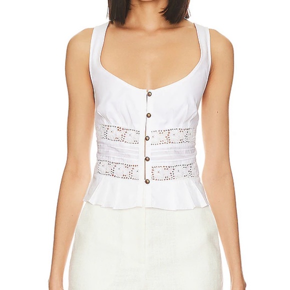Free People Tops - Free People Kianna Lace Tank